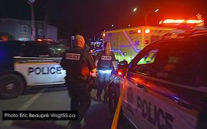 Possible agression armée à Drummondville une personne blessée 